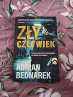 Książka zły człowiek Adrian Bednarek