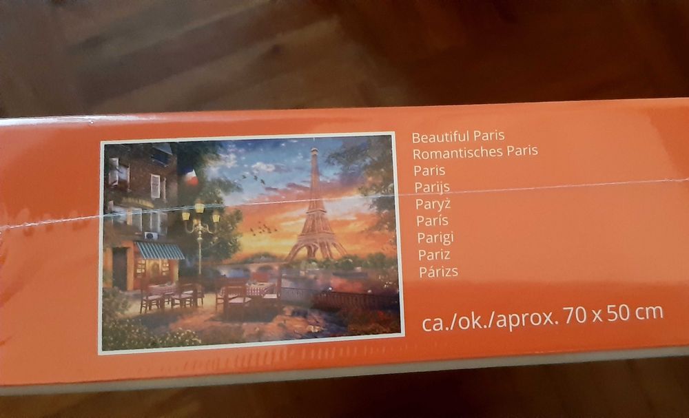 PUZZLE 1000 Peças: PARIS - NOVO! A Estrear! SELADO!