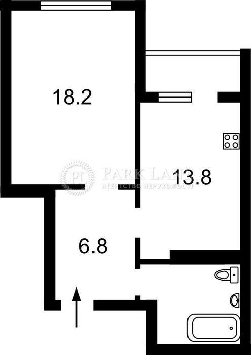 Продаж 1-кімнатна вул. Краківська,27а  М. Чернігівська-5хв.