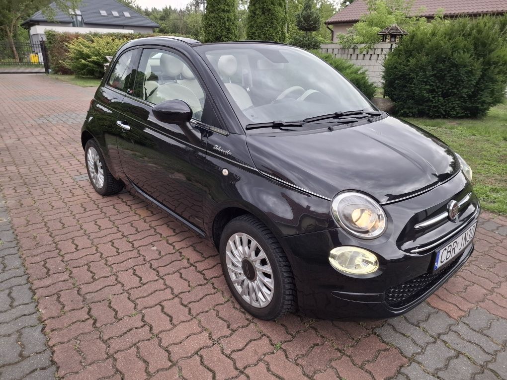 Fiat 500 C Dolcevita  1.2 cabrio 37 tys km  zamiana