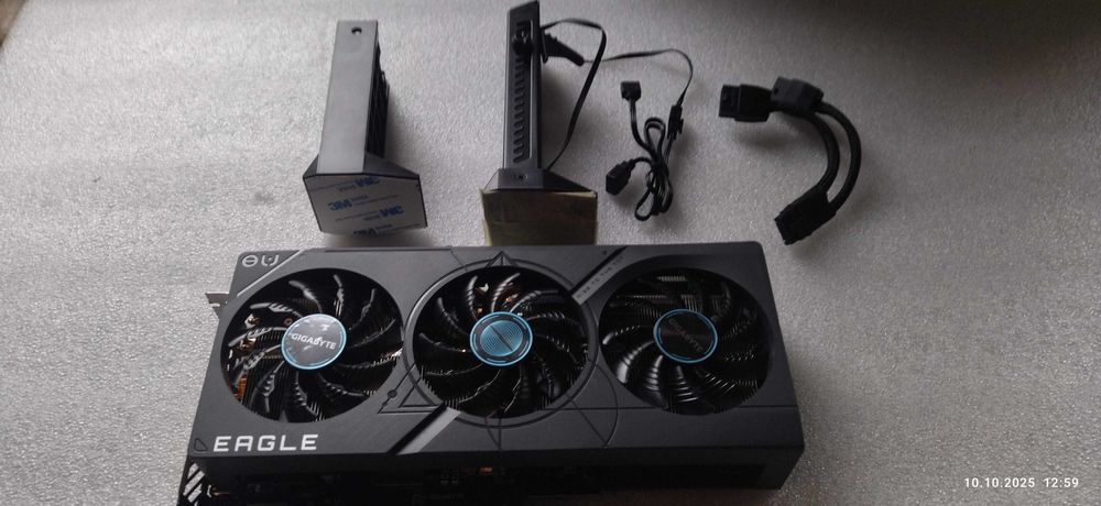 Gigabyte GeForce RTX 4070 Ti SUPER EAGLE OC 16 GB, INNO3D RTX 3070 TI