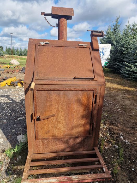 Wędzarnia z grubej blachy solidna