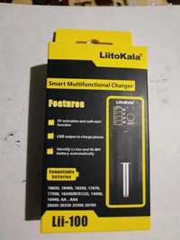 Зарядное устройство LiitoKala Lii-100 с функцией Power Bank.Новое.