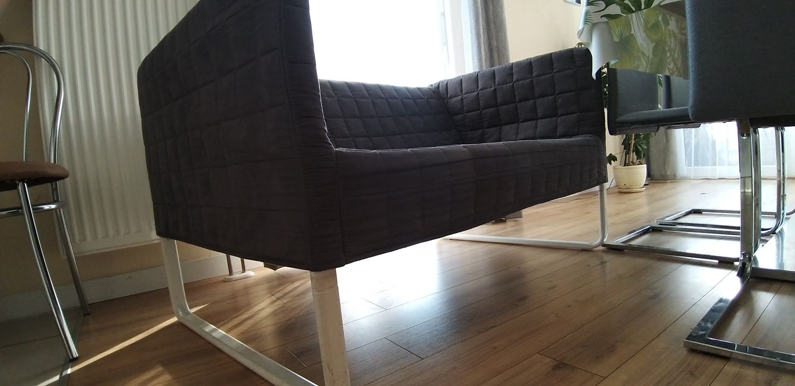 Sofa Knoppart Ikea szara