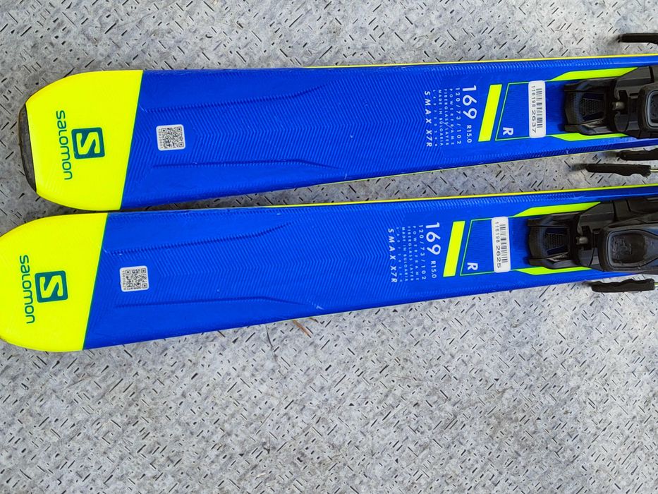 Ładne Narty Salomon SMax X7 Ti 169 cm! Po Serwisie!