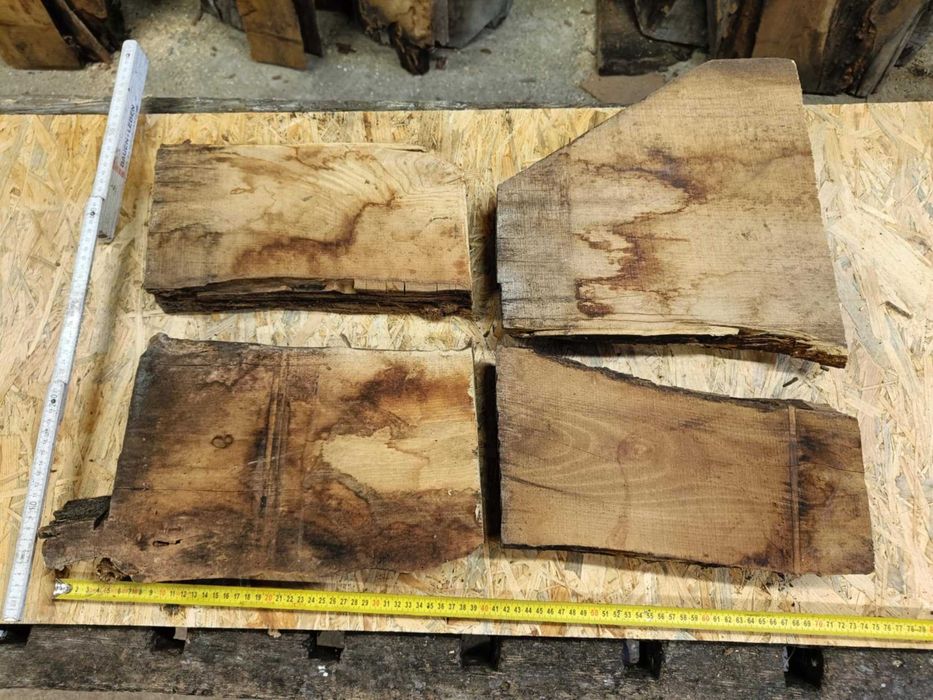 plastry plaster drewna akacja