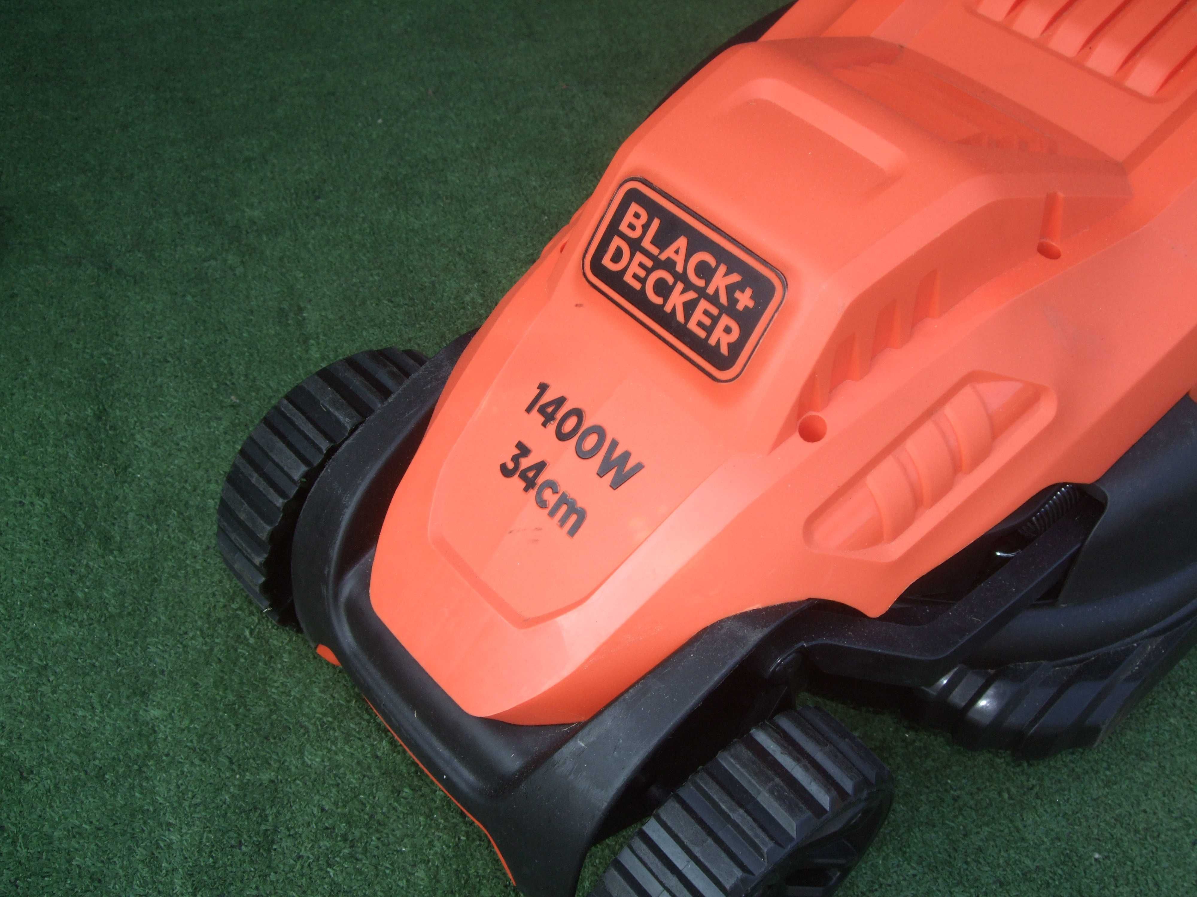 KOSIARKA Elektryczna BLACK & DECKER 1400W 34 cm Jak nowa. Super Stan.