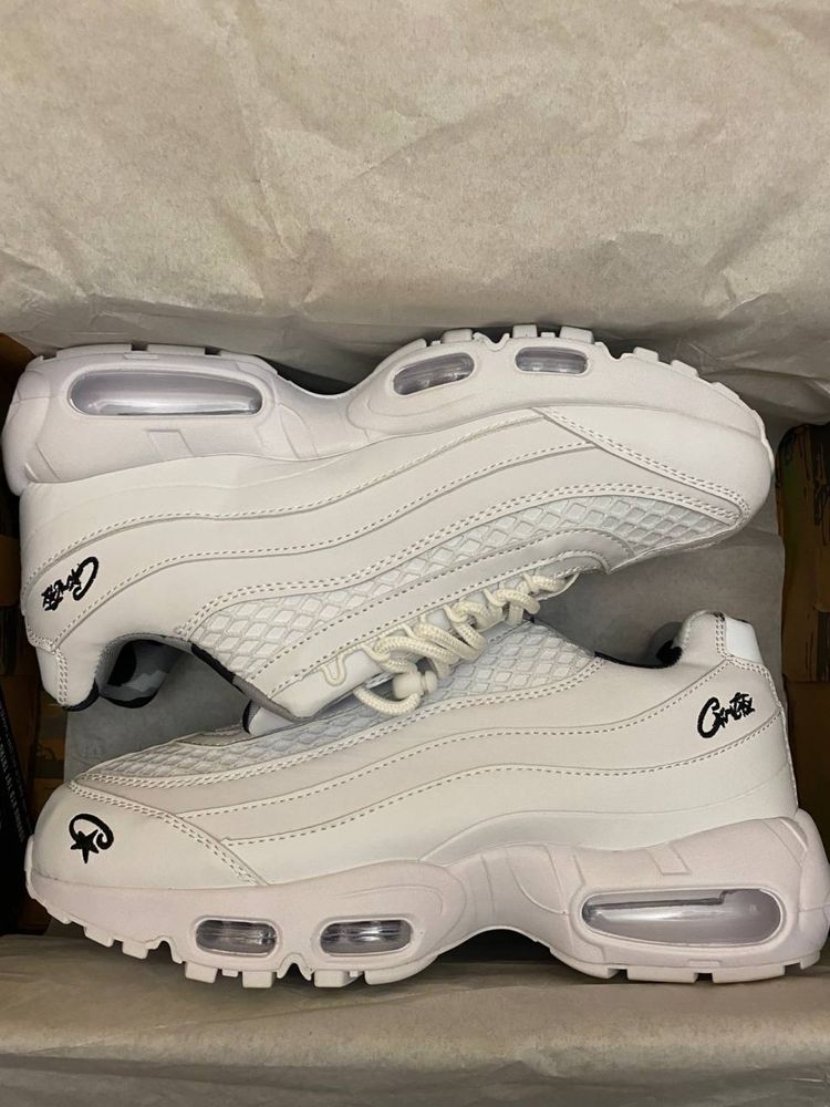 БЕЗ ПРЕДОПЛАТИ‼️ Corteiz x Nike Air Max 95 SP Rules the World White,на