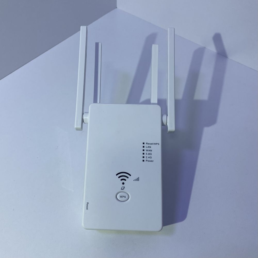 Підсилювач сигналу Super Boost WiFi Extender Long Range 1200 Мбіт/с