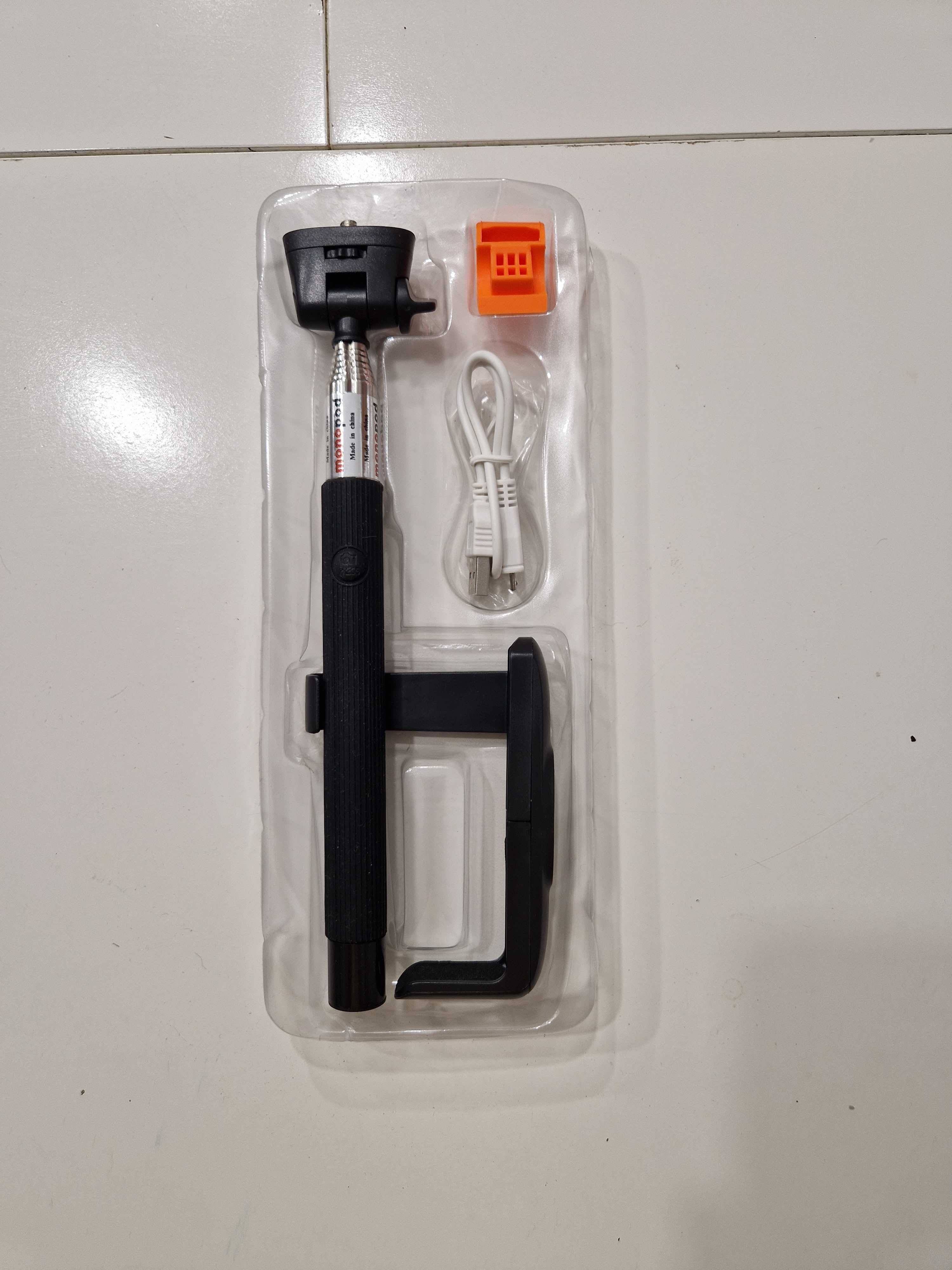 Selfie stick monopod bluetooth, solidny, długi - 100,5 cm  NOWY