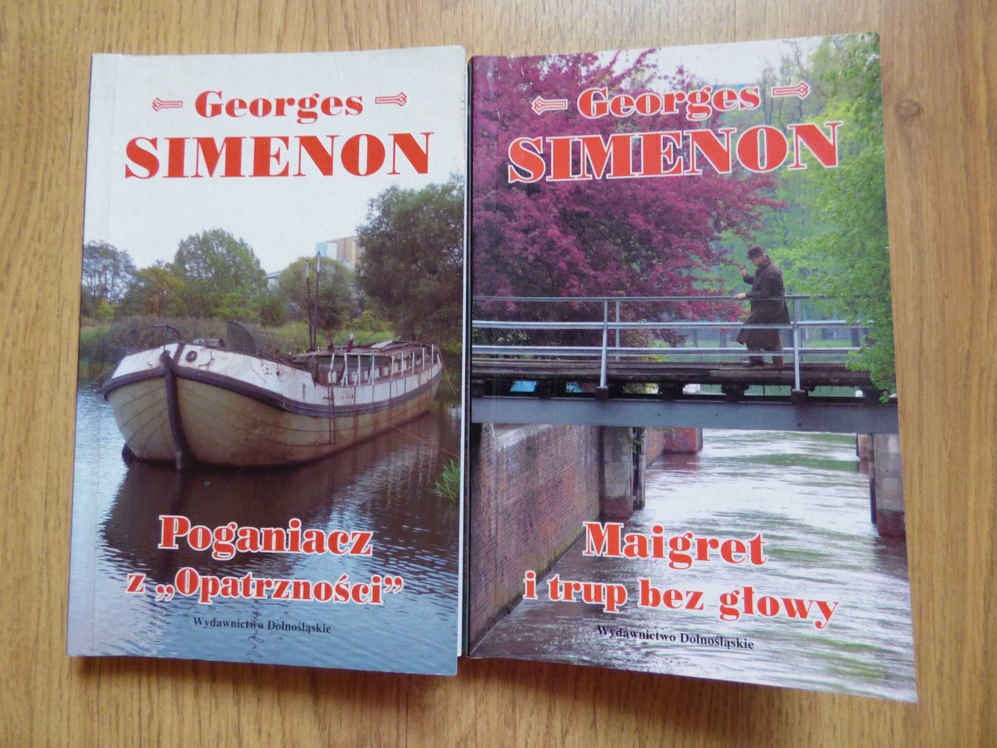 Maigret i trup bez głowy i Poganiacz z "Opatrzności"- Georges Simenon