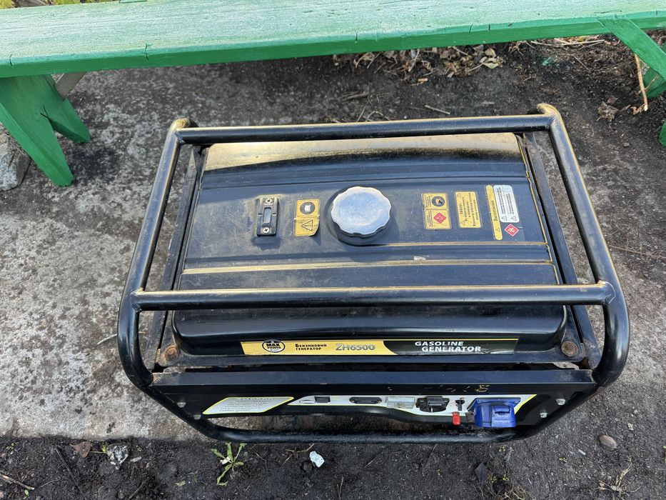 Продам генератор 6 кВт 1 фаза, мідна обмотка.