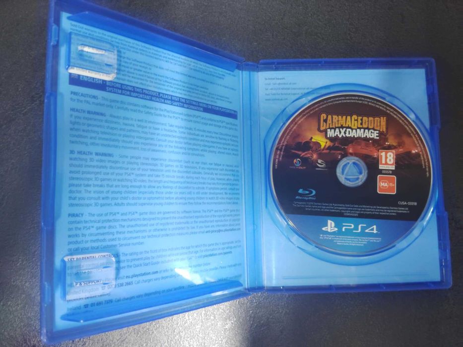 Carmageddon: Max Damage PS4 Angielska wersja gry