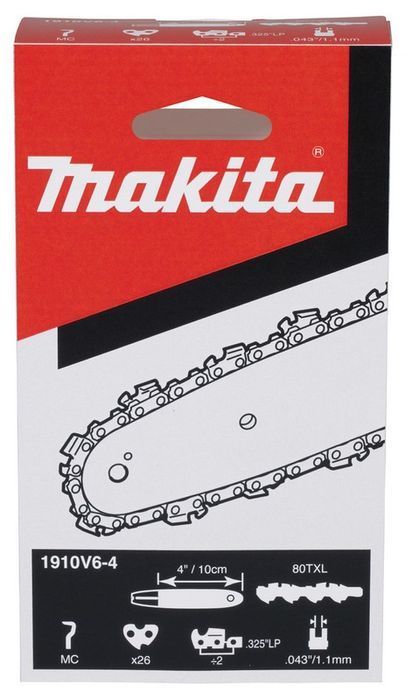 Łańcuch Tnący 10Cm 80Txl 0,325'' Szer. Rowka 1.1Mm  Duc101 Makita