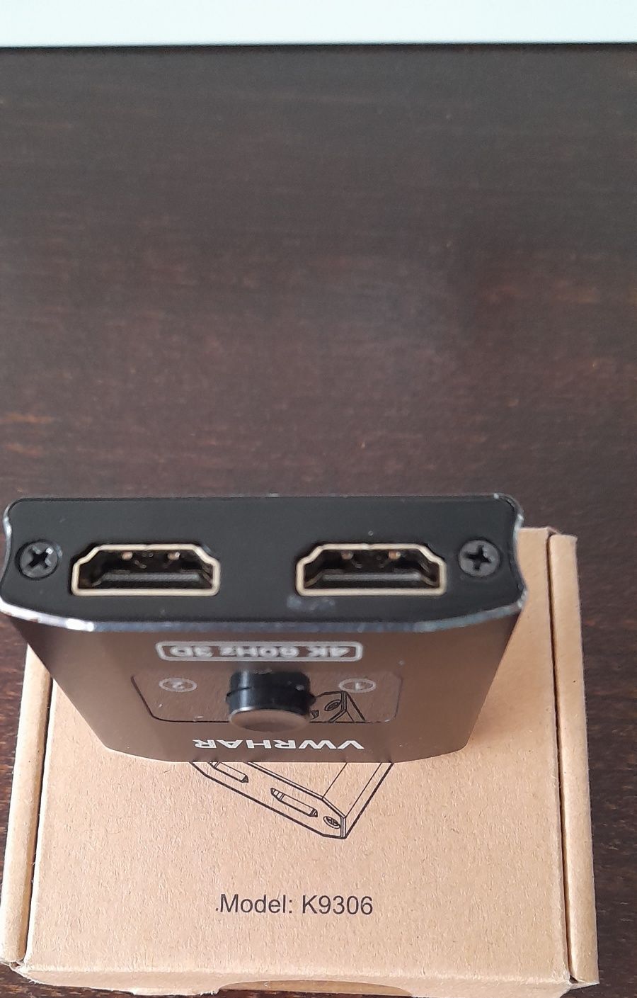 Switch hdmi com uma entrada e duas saídas