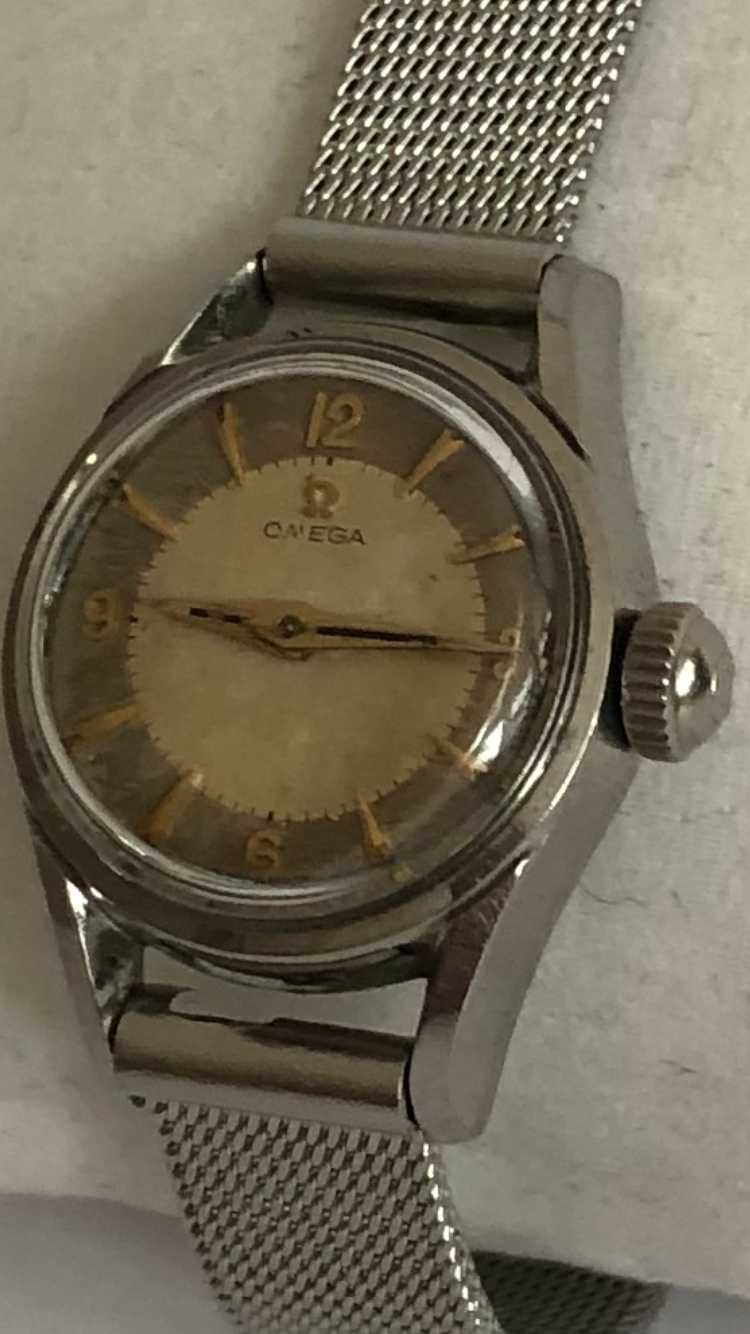 Omega Art Deco, zegarek damski, nakręcany, II Wojna Światowa?