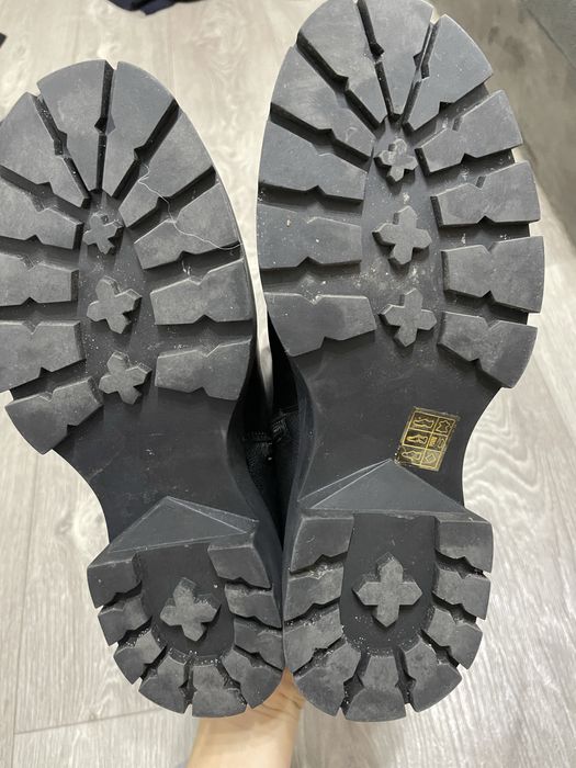 Зимові шкіряні сапоги