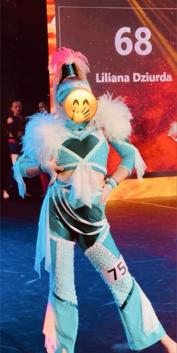 Piekny stroj do tanca disco- dance 130-140