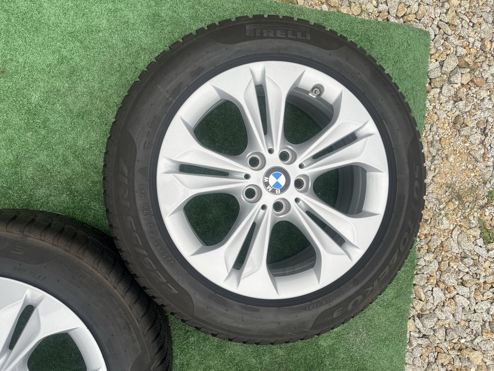 BMW 5x112 7,5J17 IS52 66,6 felgi aluminiowe. Czujniki TPMS