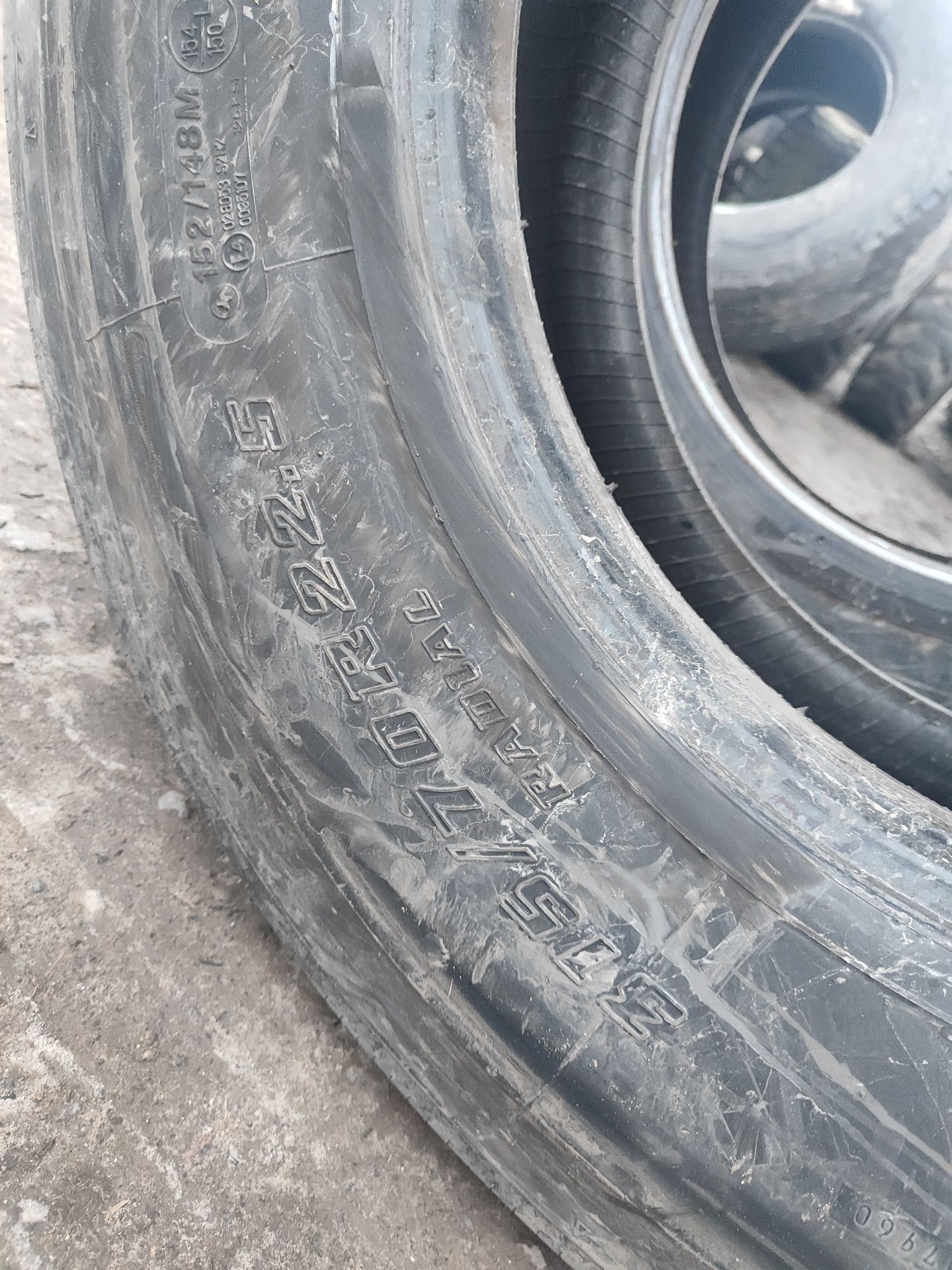 Шины Bridgestone 315/70 R22.5 руль Цену уточняйте