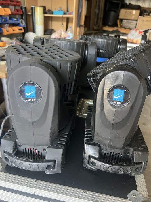 LM108 4 unidades case wash led robo