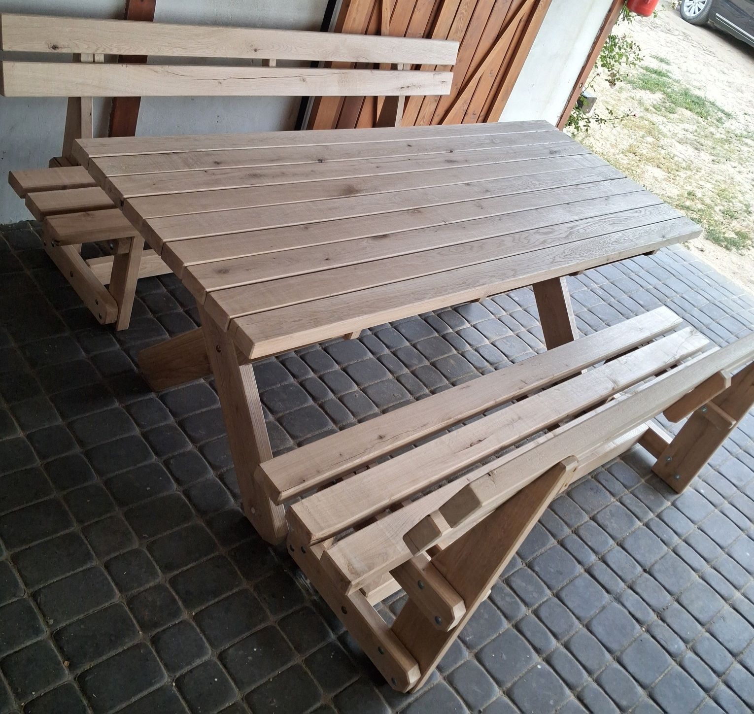 Dąb zestaw ogrodowy