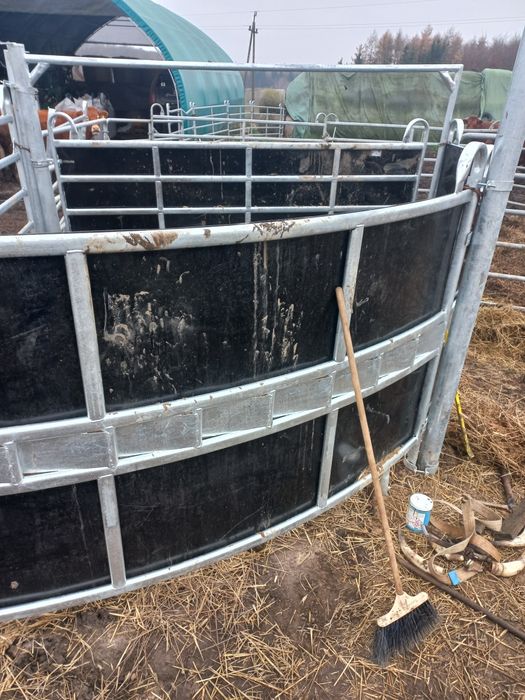 Poskrom korral fragment przepędu dla bydła