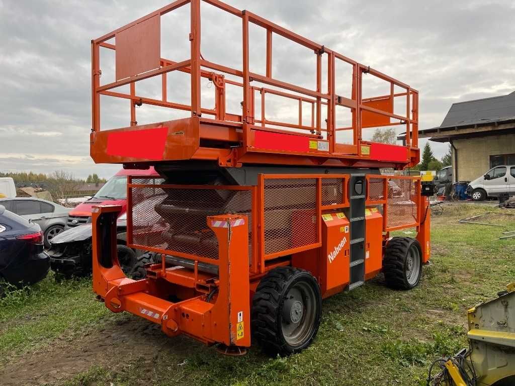 Wynajem Podnośnika Zwyżka Nożycowa 4x4 Terenowa