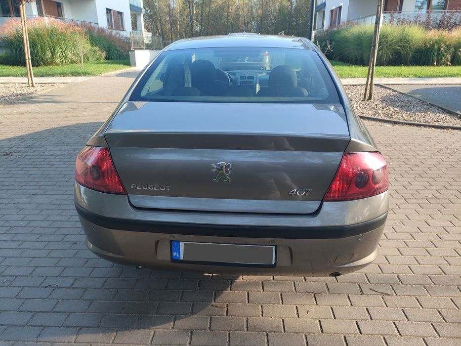 Peugeot 407 / 1.8 benzyna +LPG / komfortowy i tani w utrzymaniu