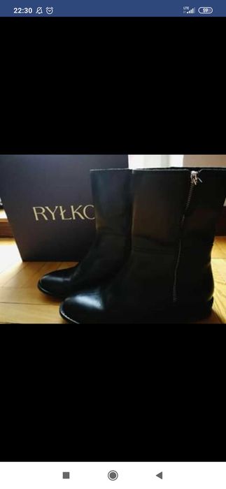 Botki damskie Ryłko