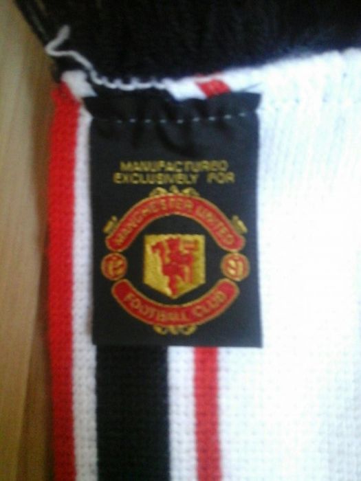 Manchester United MUFC szalik oryginał vintage lata 90.