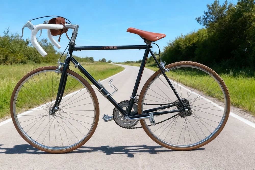Bicicleta confersil ciclismo (restaurada)