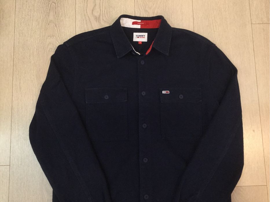 Продам щільну сорочку оверширт Tommy Hilfiger розмір M