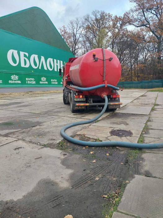Викачка ям. Ассенізатор Гореничі