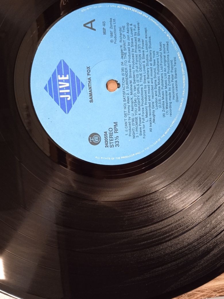 Samantha Fox - Satisfaction winyl