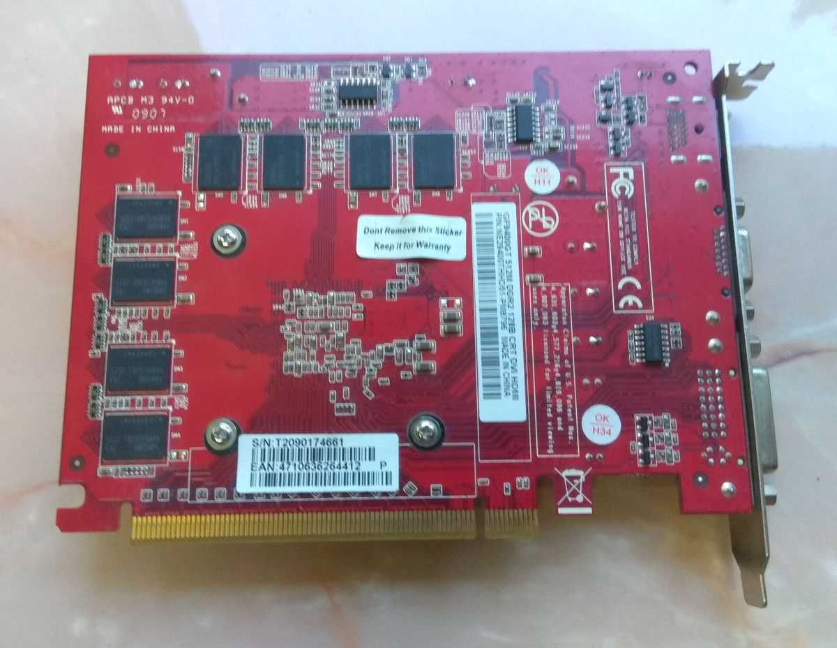 Видеокарта PALIT PCI-Ex GeForce 9400GT 512 MB DDR2 128bit HDMI