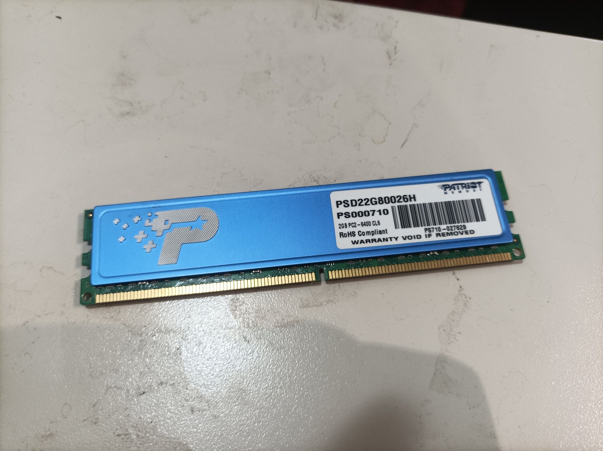 Pamięć Ram DDR2 2GB Patriot PSD22G80026H