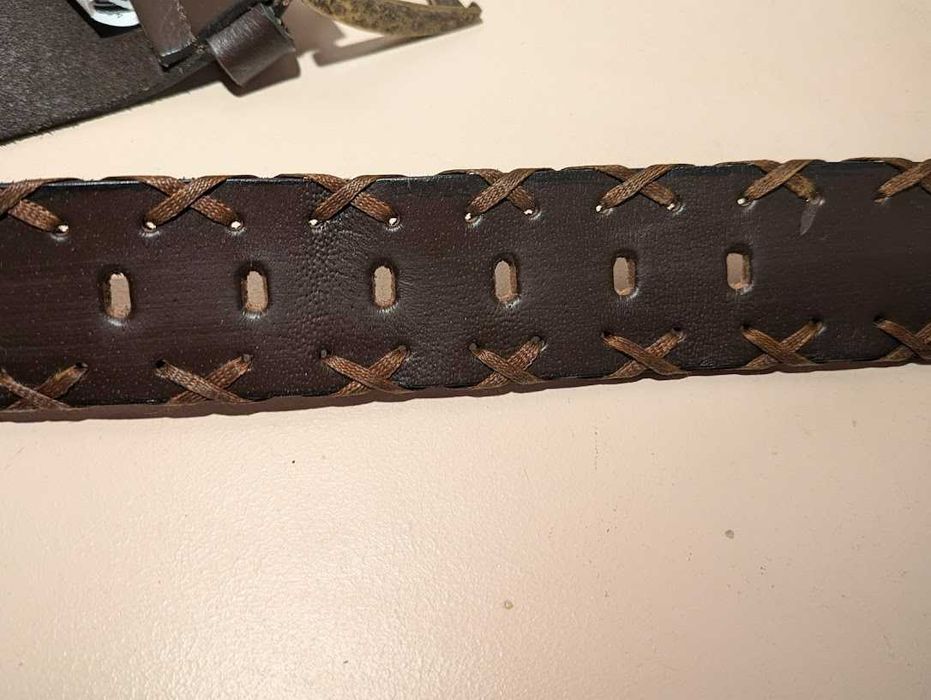 Ремінь шкіряний оригінал Dsquared, 115 см, Італія