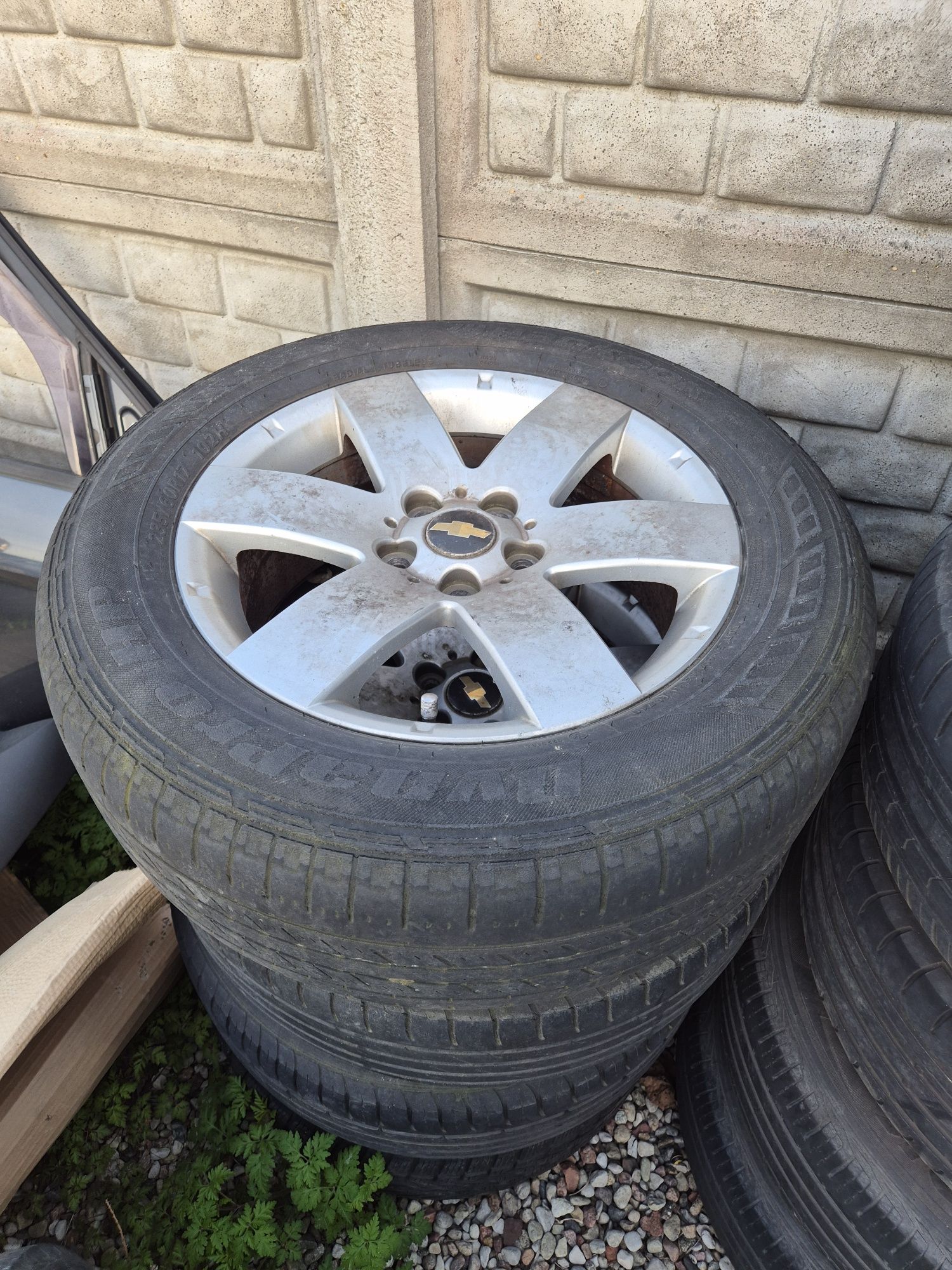 4x alufelgi chevrolet captiva 17'