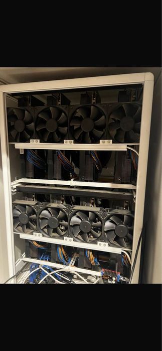 Продам ферму на 32 карты CPM90 (Аналог 3090, без видеовыхода)