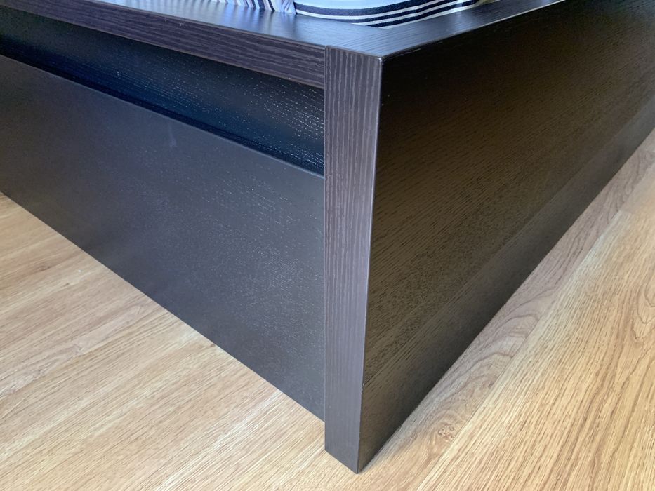 Estrutura cama IKEA-MALM 160x200 C/4 Caixas de Arrumação