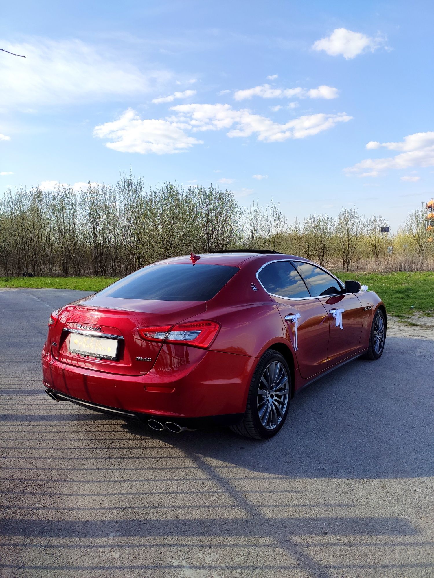 Samochód do Ślubu / Auto na Wesele - Maserati Ghibli