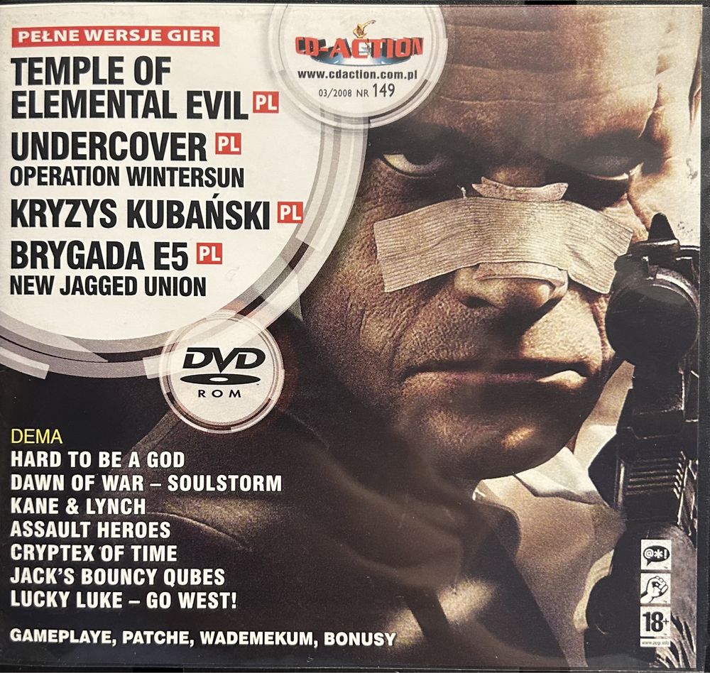 Gry PC CD-Action DVD nr 149: Undercover, Temple Of Elemental Evil