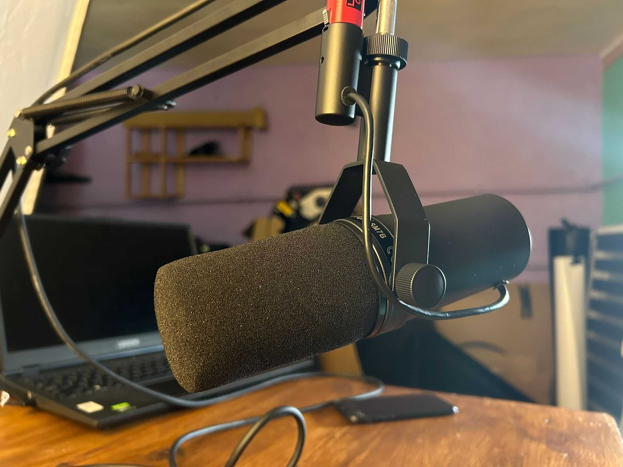 Zestaw Mikrofon Shure SM7B Idealny Stan