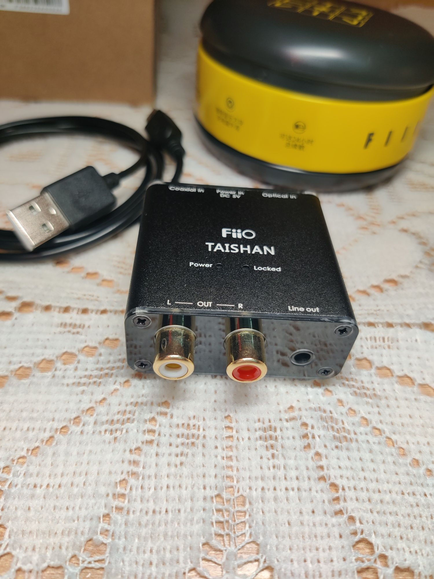 Цифро-аналоговый преобразователь FIIO Taishan D03K DAC Оптика Coaxial