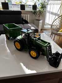 Bruder 03155 Traktor z przyczepą John Deere zestaw