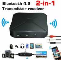 Transmissor/Receptor Bluetooth 2em1 Novo