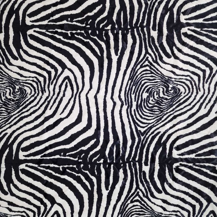 Tecido Pêlo Sintético Zebra - ÚNICO E EXCLUSIVO!