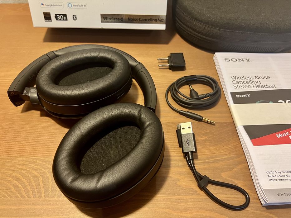 Używane jak nowe słuchawki SONY WH-1000XM4