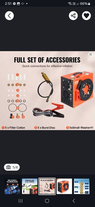 Kompresor Wysokociśnieniowy do butli / broni.